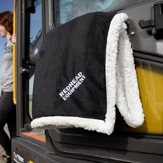 Redhead Sherpa Blanket