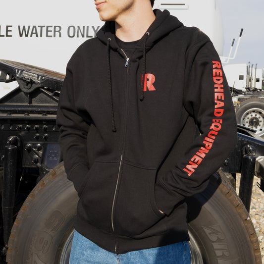 Sleeve Logo Zip