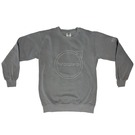 Volvo Embroidered Crewneck