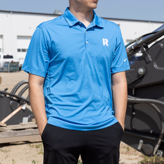 Men's Blue Nike Victory Polo