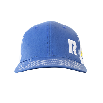 Blue and White New Holland Hat