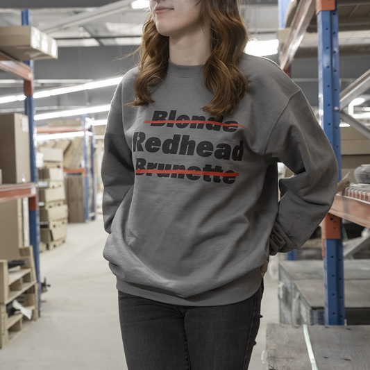 Blonde Brunette Redhead Crewneck