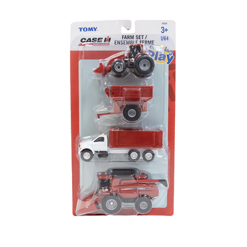 Case IH 4-Piece Farm Set