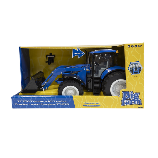 Big Farm New Holland T7.270 With Loader Toy