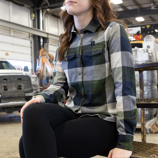 Women's Earth Toned Flannel