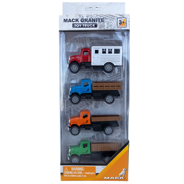 Mack Granite City Toy Truck 4-Pack