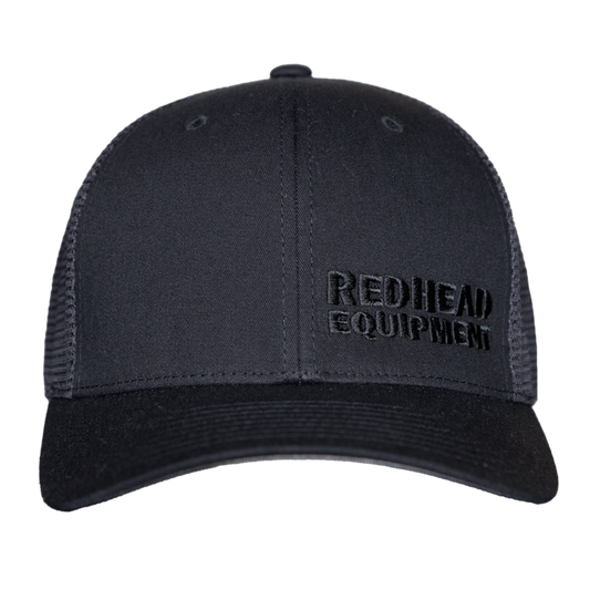 Black on Black Mesh hat