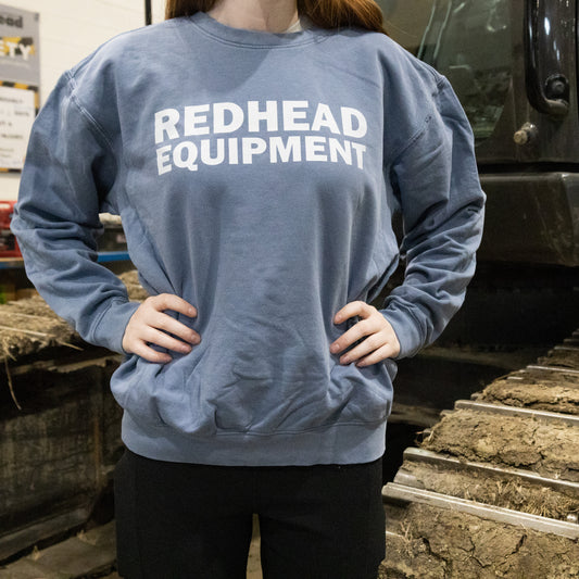 Unisex Jean Blue Crewneck