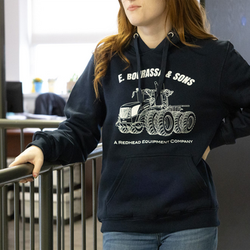 E. Bourassa Hoodie with Tractor