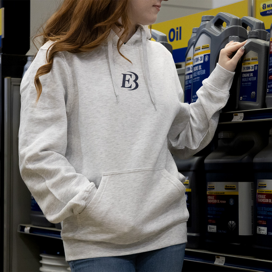 E Bourassa Grey Tractor Hoodie