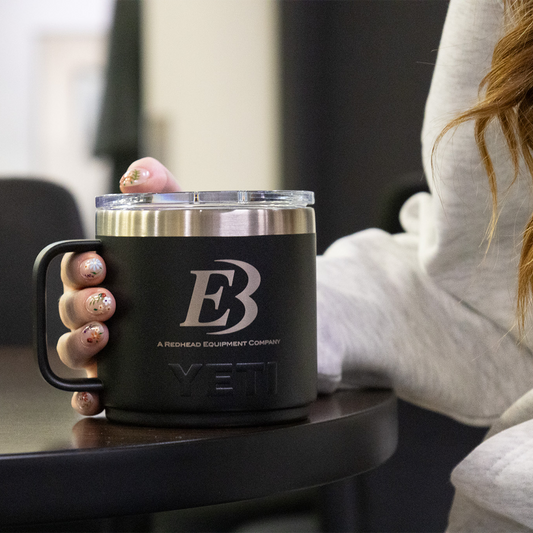E Bourassa Handled Yeti Mug