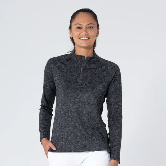 Coral Long Sleeve Polo