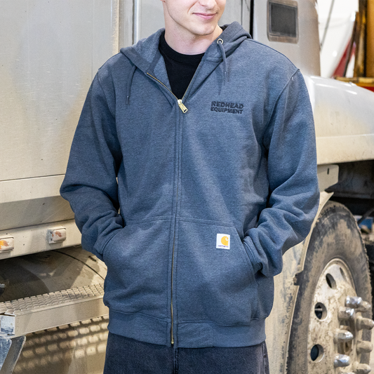 Grey Carhartt Zip-Up