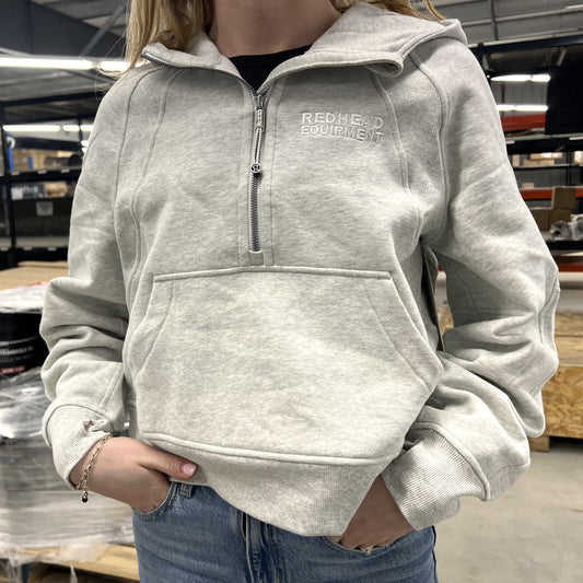 Lululemon Cropped Hooded Quarter Zip
