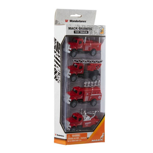 Mack Granite Fire Rescue 4 Pack