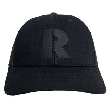 Rubber R Black Hat