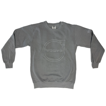 Volvo Embroidered Crewneck