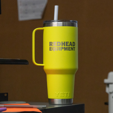 Yellow Yeti Straw Mug