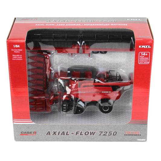 Case IH 7250 Tracked Combine with Corn & Grain Heads