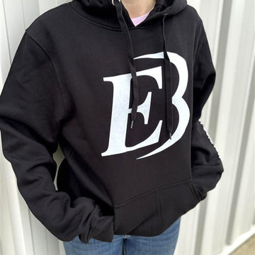 E Bourassa Black Hoodie